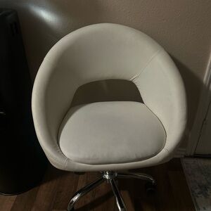 Chic White Office Chair
